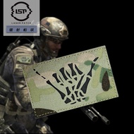 【Customized】Tactical 666 outdoor identification stamp 3D Velcro Patch /Badges/armband/Emblem Decorat