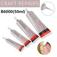 50ml B6000 glue Mobile phone screen Superglue b-6000 adhesive telephone glass glue repair point diam