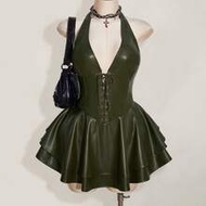 Plus Size Women's Y2k Fashionable Gyaru Concert Women Outfit Club Party Festival Rave Outfit Y2k Goi