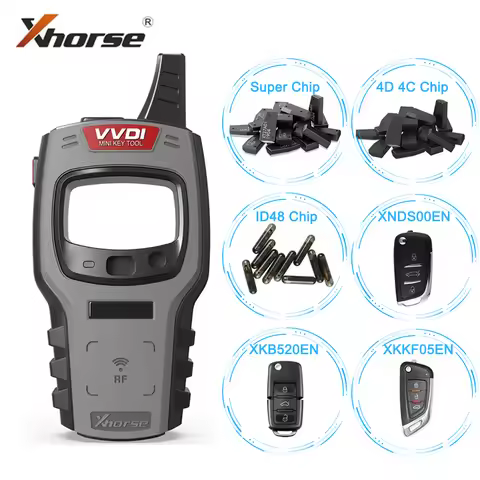 Xhorse VVDI Mini Key Tool Super Chip 4D 4C 46/ID48 Chip Car Remote Key Programmer Free 96bit 48-Clon
