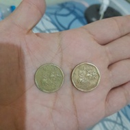 uang koin 100 rupiah kuning jadul