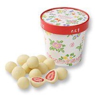 六花亭 草莓白巧克力 盒裝 100g