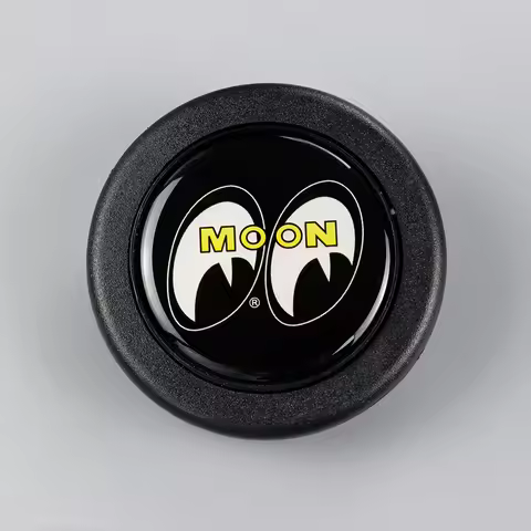 MOON Steering Wheel Horn Button+Retainer Ring fit for MOMO OMP NRG VERTEX SPARCO