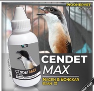 Vitamin Burung Cendet CENDET MAX Obat Vitamin Penggacor Burung Cendet Kicau Merangsang Bunyi Ngotot