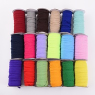 6mm Colorful Rubber Band Elastic Sewing Elastic Ribbon Elastic Spandex Band Trim Sewing Fabric DIY G