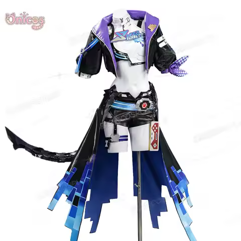 Honkai：Star Rail Silver Wolf Cosplay Costume Cyberpunk style hacker set Onicos