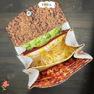 EWEA Burrito Wallet, Multiple Compartments Burrito Coin Clip,  with Card Slots Foldable Coin Purse