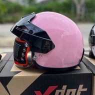 X-DOT G118 LIBERO HALF HELMET VESPA SCOOTER HELMET COME WITH CLEAR VISOR