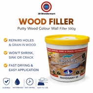 Otter Wood Filler Putty Wood Colour Wall Filler 500g