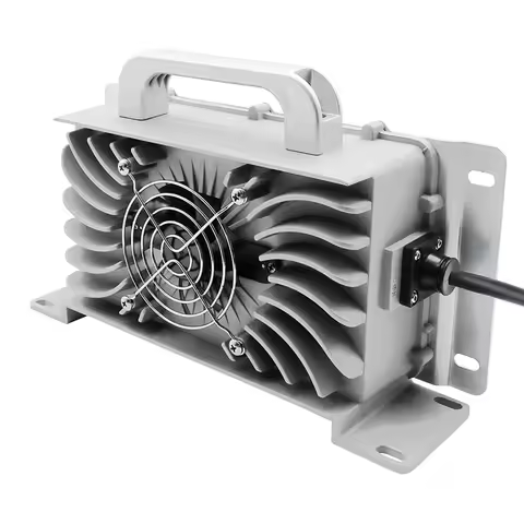 43.8V 18A LiFePO4 Battery Charger With Aluminum Shell Usd For 12S 36V 38.4V LiFePO4 Battery With Fan