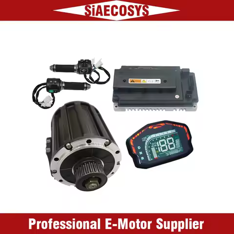 QSMOTOR QS120 2000W Mid Drive Motor Conversion Kit With Votol EM100-4SP Controller For Electric Scoo