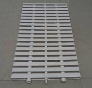 ตะแกรงน้ำล้นสระว่ายน้ำ swimming pool gutter grating  25x50ซม. สีขาวขุ่น