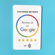 Advanced Review us on Goog Trustpilot Tripadvisor Reviews NFC Tap