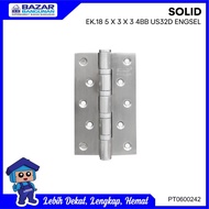 Solid - Stainless Steel Door Hinge Ek.18 5X3X3 4Bb Us32D