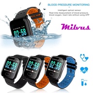 Jam pintar Fitness Tracker Waterproof Smart Bracelet Heart Rate Monitor Smart Watch  telefon