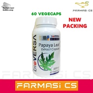 Bioversa Mono Papaya Leaf Extract 60 Vegecaps EXP:10/2025 [ well being,traditional,immune system,Supports digestion]