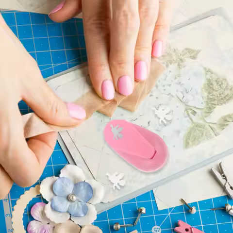 DIY Crafts Making Paper Punch Manual Hole Puncher Scrapbook Paper Punch Handmade Scrapbooking Punchi