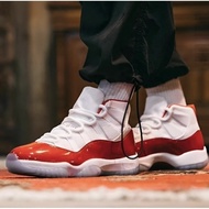 Air Jordan 11 Retro Jubilee 25th Anniversary Black Silver Devil Male Practical Basketball Shoes Spor