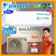 [WIFI] Daikin Smarto 1HP/1.5HP/2HP R32 Premium Inverter Air Conditioner FTKH Series (FTKH28B / FTKH3