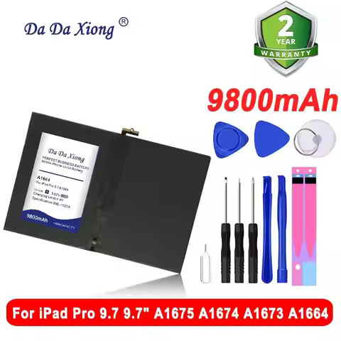 9800mAh Bateria For iPad Pro 9.7" 9.7 A1675 A1674 A1673 A1664 Battery in Stock