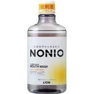 獅王 NONIO 無酒精漱口水 清新草本薄荷 600ml 洗口液【醫藥部外品】