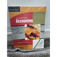 (used) CAMBRIDGE IGCSE ACCOUNTING BOOK - Catherine Coucom