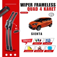 TOYOTA Wiper Sienta Quad Car Windshield Wiper Free 5 Bonuses