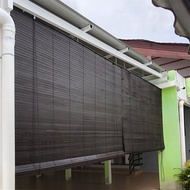 Bidai Kayu Meranti Bidai Kayu 9 kaki  Wooden Blind Outdoor Blind Wooden Blind 9 Feet -  Tahan Panas Dan Hujan