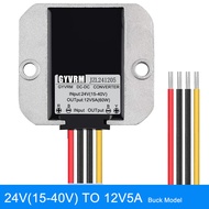 GYVRM 24V 36V 48V 60V to 12V 5A 6A 8A 10A Step-down DC DC Converter 48V-12V Voltage Regulator Buck C