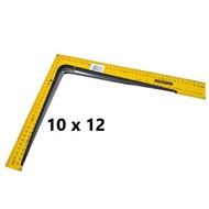 SIKU Per 1 Pair Strong Iron Wall Shelf Angle PRC Grey 10x12 Inch L-Shaped Folding Shelf Bracket 10" 