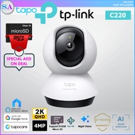 TP-Link Tapo C220 CCTV Pan Tilt AI Home WiFi Network Security Camera