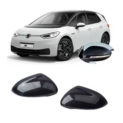 for vw Volkswagen ID3 ID.3 E11 2019 2020 2021 2022 2023 2024 Carbon Fiber Hydro-dipped Rearview Side