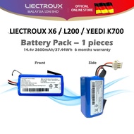 New Battery For LIECTROUX X6 / L200 Yeedi K600 K650 K680 K700 Tikom L9000 G8000 Robot Vacuum