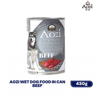 Aozi Wet Dog Food Pure Natural Organic in Can 430g Set of 24pcs/1box