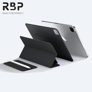 RBP เคส iPad ถอดได้ 3-in-1 Slim Magnetic Detachable Case สำหรับ iPad Pro 11 นิ้ว 2022 2021 2020 M2  iPad 10th Gen 10.9 นิ้ว air 4 Air 5 Mini 6 Pro 11 2018 เคส ipad ง่ายต่อการถอดประกอบ สีทึบ เรียบง่าย เคสป้องกันแท็บเล็ตอัจฉริยะ