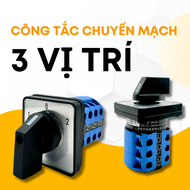 Công Tắc Chuyển Mạch 3 Vị Trí LW26-20 công suất 20A gồm 2 tầng / 3 tầng / 4 tầng