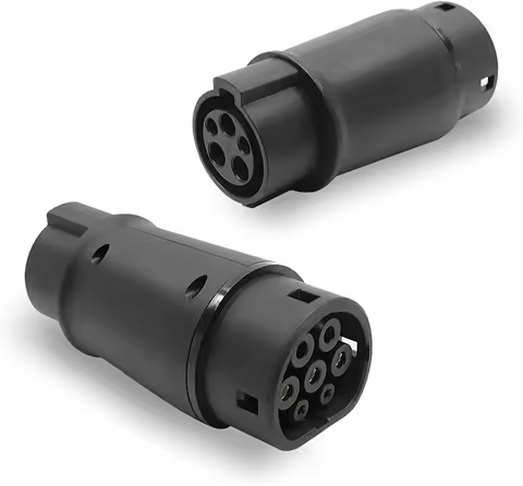 Electric Vehicle Charging Connector Type 2 to 1 J1772 EV Adapter Type 1 to 2 EVSE Charger Type 1 to 