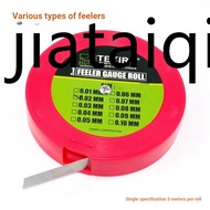 Feeler Gauge Tape Boutique Feeler Gauge 0.02--0.35MM Feeler Gauge 0.01MM Brand Goods