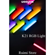 Weeylite K21 8W Photography light Stick RGB LED Handheld Video Selfie Photo Fill Soft Lamp Lights AP