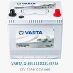 VARTA SILVER DYNAMIC EFB Q85-115D23L / WE POS BY DHL OR J&T