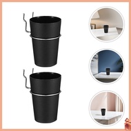 💍 Set 3 Wall Organizer Hitam dengan Cawan dan Cincin Pegboard untuk Pengguna Umum