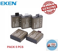 Pack 5 ก้อน แบตเตอรี่เสริม EKEN 1050mAH Original Battery สำหรับกล้องแอ็คชั่นแคม Eken H3REKEN H8EKEN 