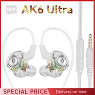 QKZ AK6-Ultra In-Ear Dynamic Earphones Mobile Phone Monitor Earphones Music Wired Control With Micro