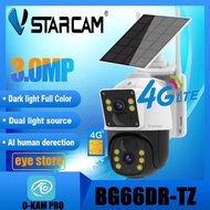 Vstarcam BG66DR / BG621SR ( 2 - 3 เลนส์ - ใส่ซิมได้ 4G ) ความละเอียด 2 - 3MP(1296P) กล้องวงจรปิดไร้ส