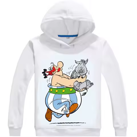 Asterix And Obelix 3D Print Hoodies Men Women Oversized Fashion Anime Hoodie Pullovers Hooded Sweats