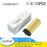 Car Oil Filter 11428575211 for BMW F10 F11 F15 F20 F25 F30 F31 F34 G01 G20 G30 118i 320i 320d 520d 5