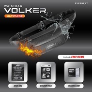 Evernext - Men's Waterproof Waist Bag, Men's Waterproof Sling Bag, Men's Waterproof Volker Sling Bag