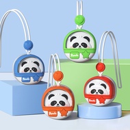 Cute Fun Panda Hanging Neck Small Fan USB Charging Bladeless Fan Portable Portable Student Party Min