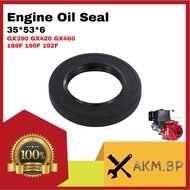 Honda Engine Oil Seal Engine Pump Honda GX390 GX420 GX460 188F 190F 192F 13HP 15HP 18HP 35X52x7