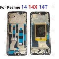 LCD Frame for Realme 14 14X 14T 5G Body Bezel Plate RMX5070 RMX5078 RMX5020 RMX3943